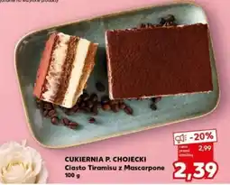 Kaufland Ciasto Tiramisu z Mascarpone oferta
