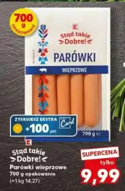 Kaufland Parówki wieprzowe oferta