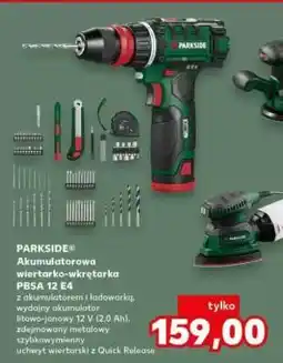 Kaufland PARKSIDE Akumulatorowa wiertarko-wkrętarka PBSA 12 E4 oferta