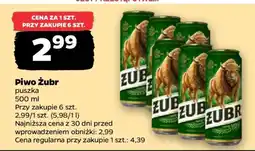 Netto Piwo ŻUBR oferta
