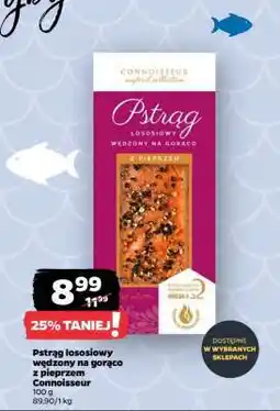 Netto Pstrąg łososiowy wędzony na gorąco z pieprzem Connoisseur oferta