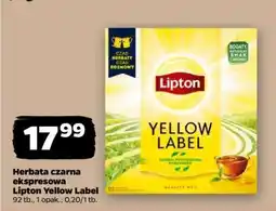 Netto Herbata czarna ekspresowa Lipton Yellow Label oferta