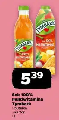 Netto Sok 100% multiwitamina Tymbark oferta
