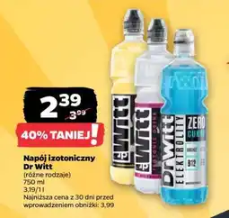 Netto Napój izotoniczny Dr Witt oferta