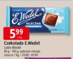 E.Leclerc Czekolada mleczna E. Wedel oferta