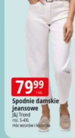 E.Leclerc Spodnie damskie jeans s-4xl J&J Trend oferta