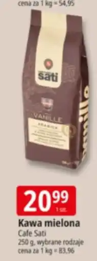 E.Leclerc Kawa mielona o smaku waniliowym Cafe Sati oferta