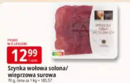 E.Leclerc Szynka bresaola della valtellin Tradizioni D'italia oferta