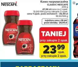 Carrefour Kawa rozpuszczalna Nescafe Classic oferta