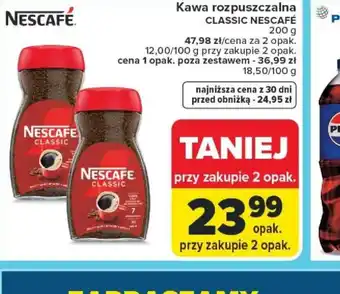 Kawa rozpuszczalna Nescafe Classic