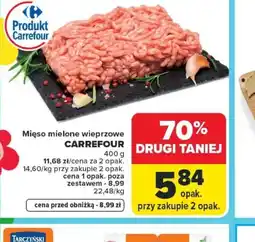Carrefour Mięso mielone wieprzowe Carrefour oferta