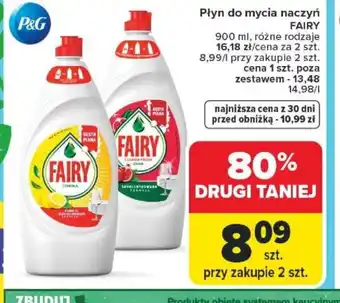 Carrefour Płyn do mycia naczyń Fairy oferta