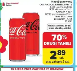 Carrefour Napój Coca-Cola / Fanta / Sprite oferta