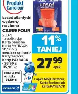 Carrefour Carrefour Losoś wędzony oferta
