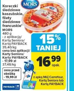 Carrefour Mors Koreczki śledziowe oferta