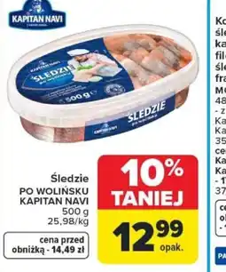 Carrefour Sledzie po wolińsku Kapitan Navi oferta