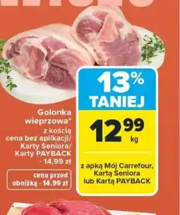 Carrefour Golonka wieprzowa oferta