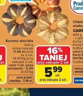 Carrefour Korona złocista oferta