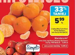 Carrefour Mandarynki oferta