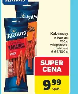 Carrefour Kabanosy Krakus oferta