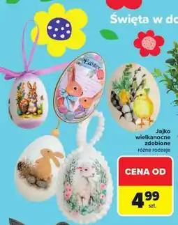 Carrefour Jajko wielkanocne zdobione różne rodzaje oferta