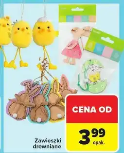Carrefour Zawieszki drewniane oferta