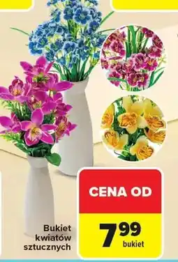 Carrefour Bukiet kwiatów sztucznych oferta