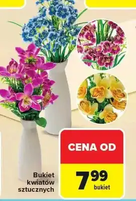 Carrefour Bukiet kwiatów sztucznych oferta