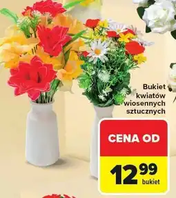 Carrefour Bukiet kwiatów wiosennych sztucznych oferta