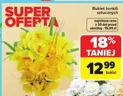 Carrefour Bukiet żonkili sztucznych oferta