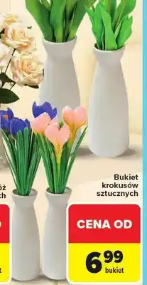 Carrefour Bukiet krokusów sztucznych oferta