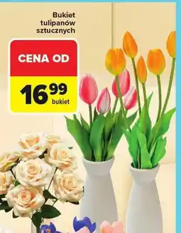 Carrefour Bukiet tulipanów sztucznych oferta