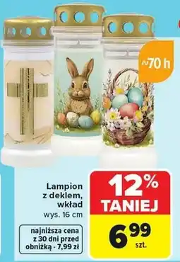 Carrefour Lampion z deklem, wkład oferta