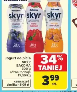 Carrefour Jogurt do picia Bakoma Skyr oferta