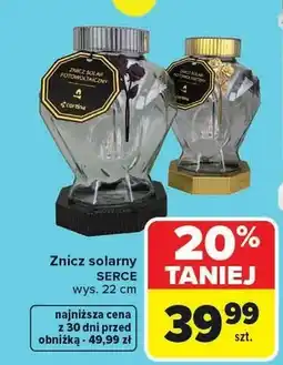 Carrefour Znicz solarny Serce oferta