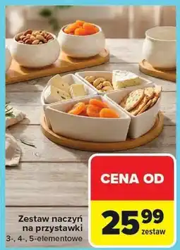 Carrefour Zestaw naczyń na przystawki 3-, 4-, 5-elementowe oferta
