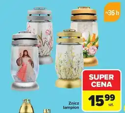 Carrefour Znicz lampion oferta