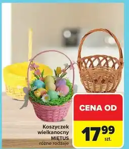 Carrefour Koszyczek wielkanocny miętus oferta