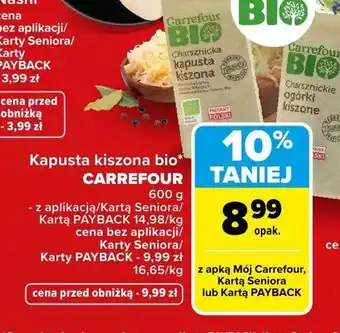 Kapusta kiszona bio