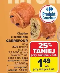 Carrefour Ciastko z czekoladą oferta