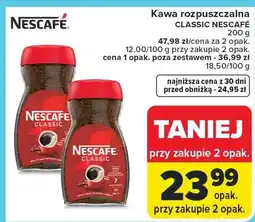 Carrefour Kawa rozpuszczalna CLASSIC oferta