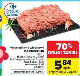 Carrefour Mięso mielone wieprzowe oferta