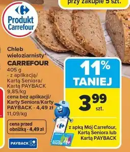 Carrefour Chleb wieloziarnisty oferta