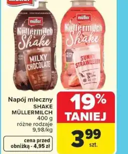 Carrefour Napój mleczny Müller Shake oferta