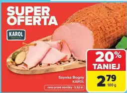 Carrefour Szynka Bogny oferta