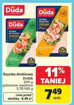 Carrefour Szynka drobiowa oferta