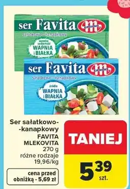Carrefour Ser sałatkowo-kanapkowy różne rodzaje oferta