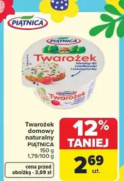 Carrefour Twarożek domowy naturalny oferta