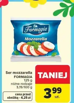 Carrefour Ser mozzarella różne rodzaje oferta
