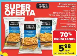 Carrefour Frytki mrożone różne rodzaje oferta